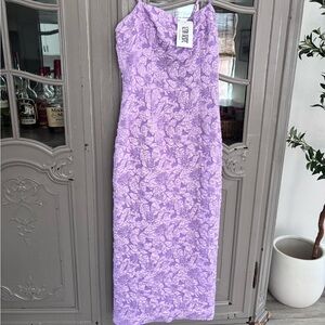 12th Tribe One Shoulder Lavender Dress